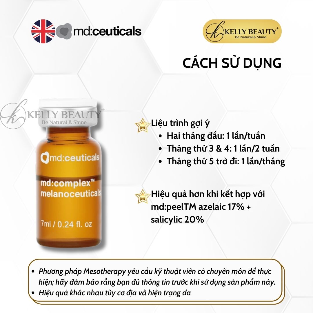 Meso Cho Da Nám, Tàn Nhang MD:COMPLEX Melanoceuticals CX - md:ceuticals Mesotherapy | Kelly Beauty