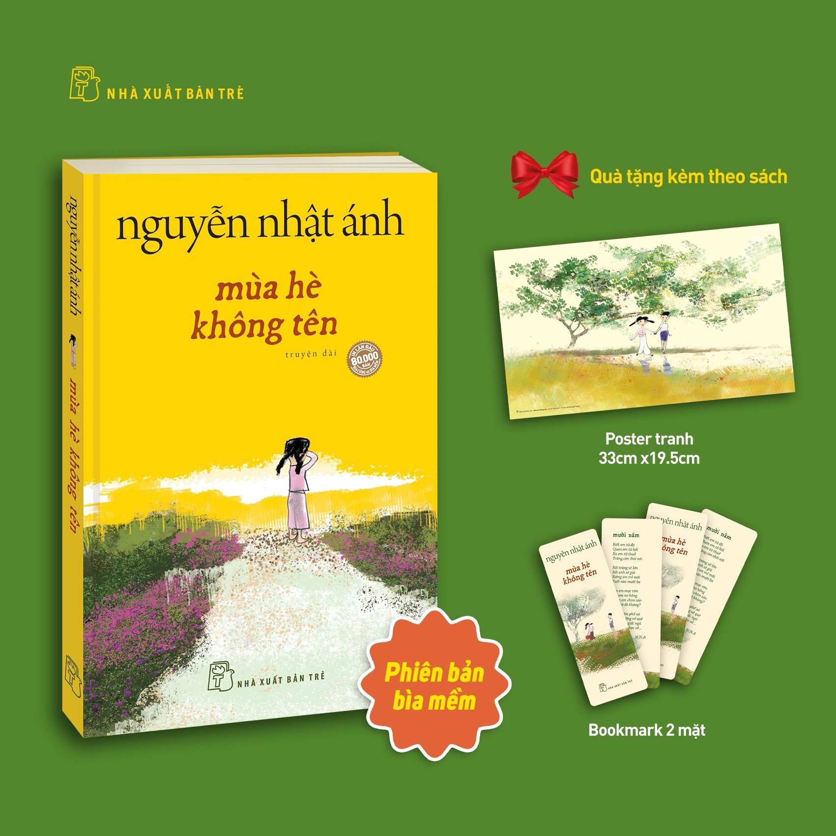 Mùa Hè Không Tên Nguyễn Nhật Ánh - Tặng Kèm Bookmark, Tranh Màu, Sổ Note Cho Cả 2 Phiên Bản - Tặng Thêm Ngẫu Nhiên 1 Trong 2 Lót Ly Cho Bản Bìa Cứng - Bìa Mềm - Kèm Ngẫu Nhiên Chữ Ký Tác Giả