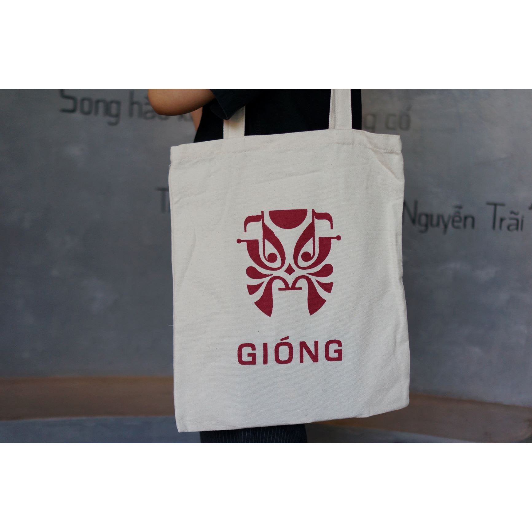 Túi tote bằng vải canvas Gióng