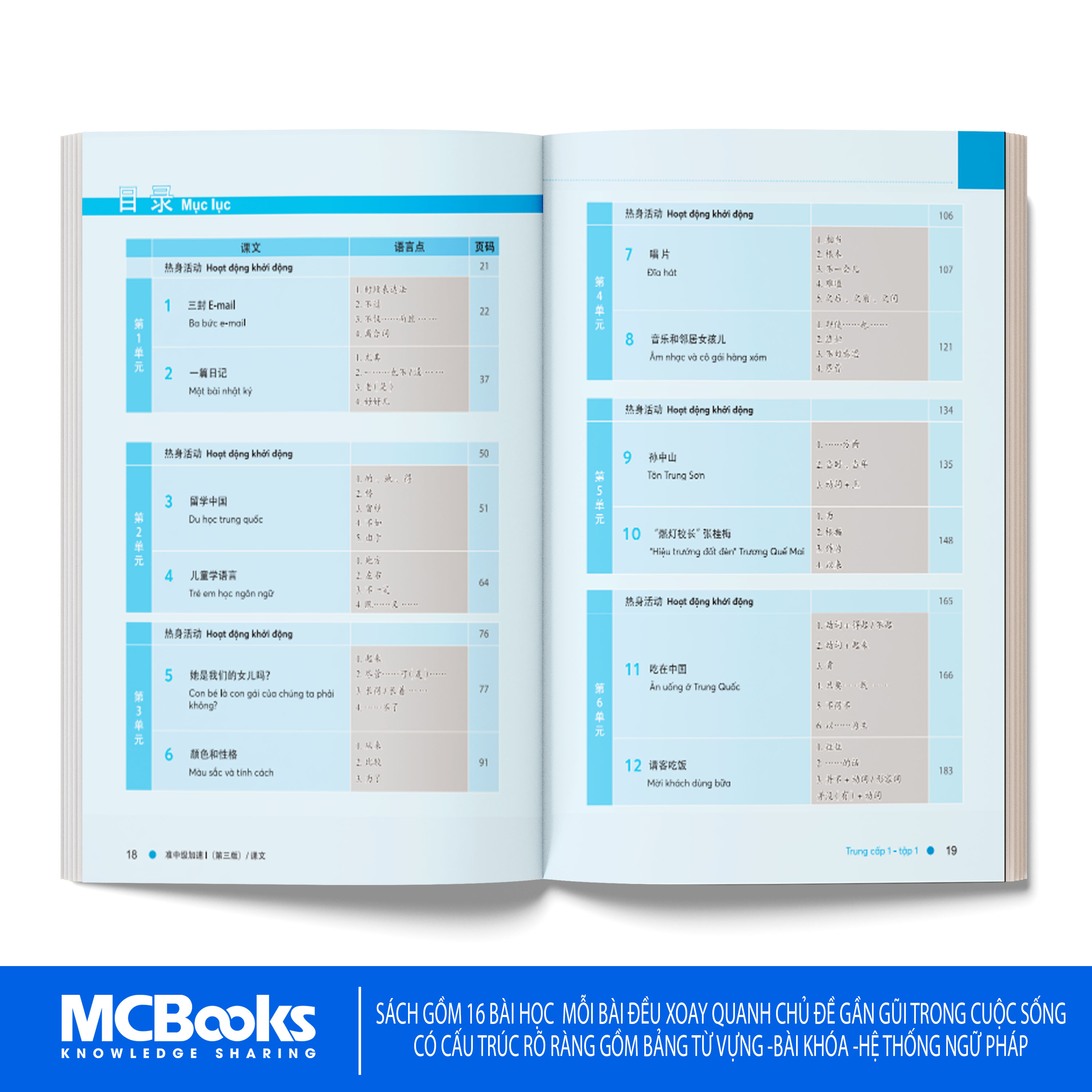 Sách - Giáo Trình Hán Ngữ BOYA Trung Cấp 1 – Tập 1 Phiên Bản 3 - ảnh 4