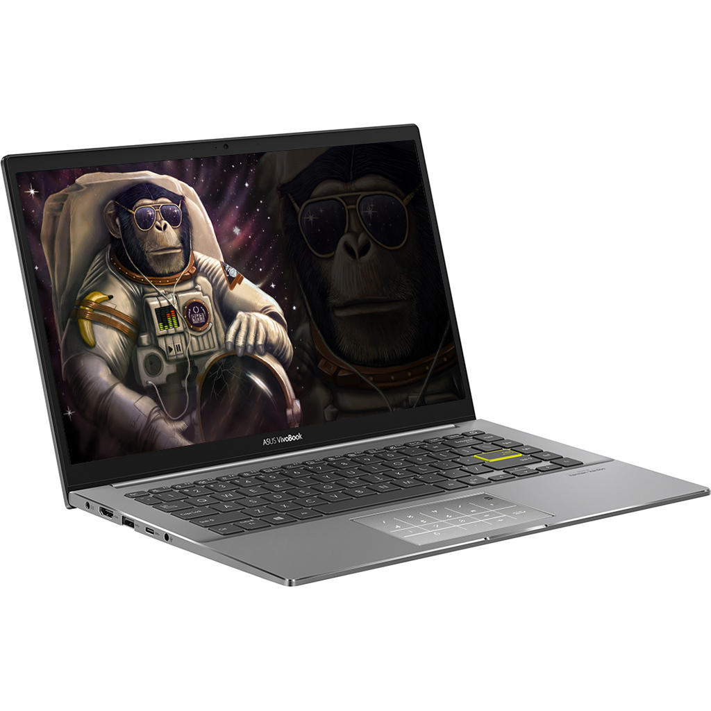 Laptop Asus VivoBook S433EA-AM439T (i5 1135G7/8GB RAM/512GB SSD/14 FHD/Win10/Numpad/Đen) - Hàng chính hãng