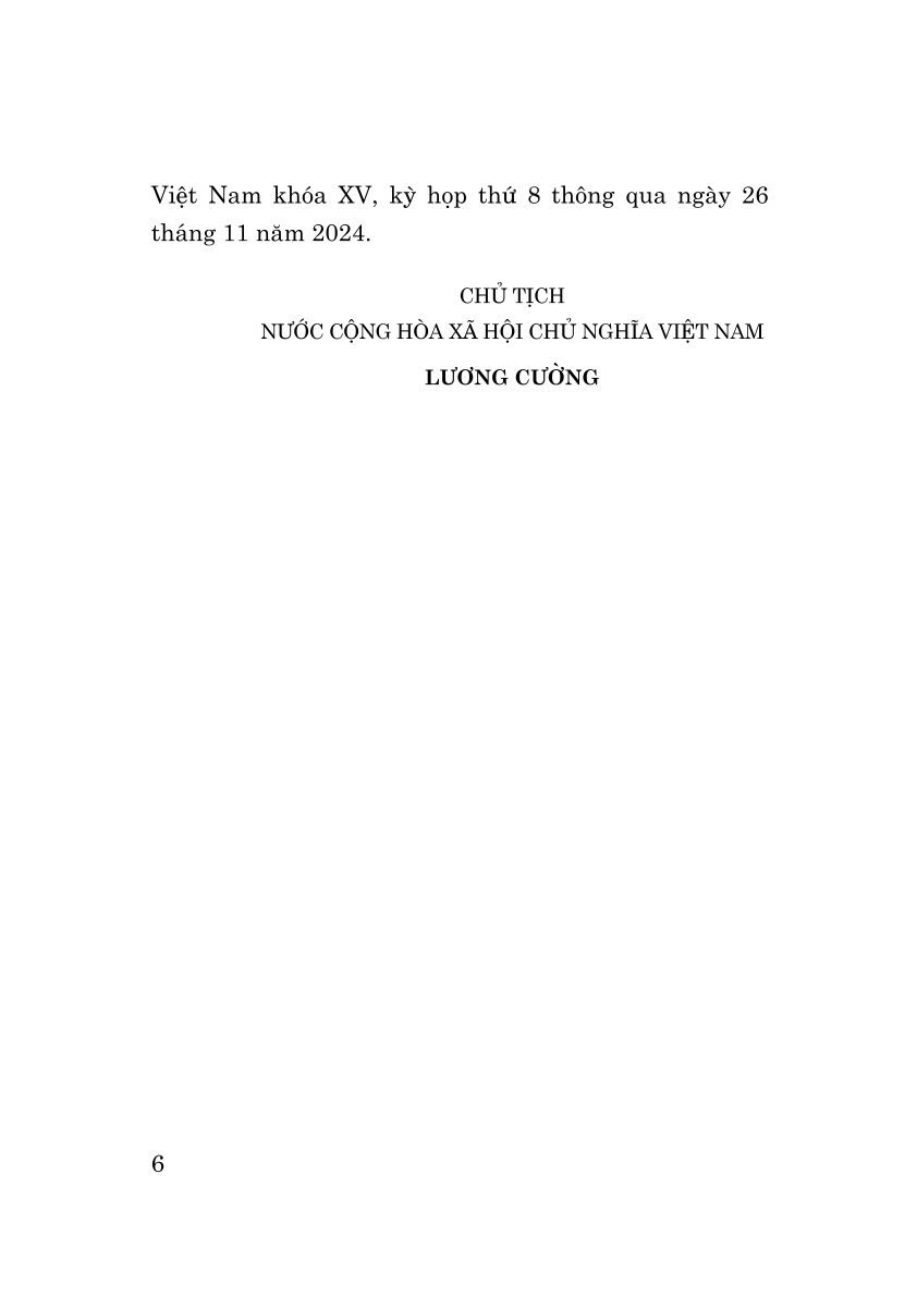 Luật quy hoạch đô thị và nông thôn năm 2024