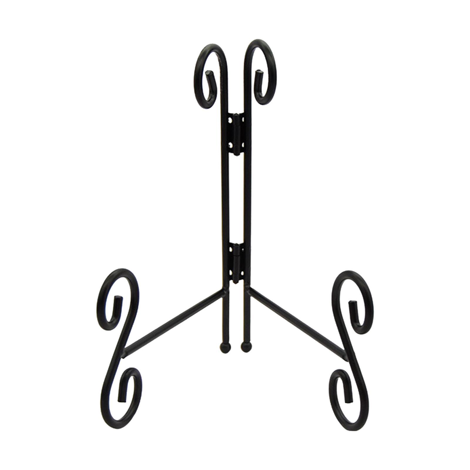 Easels Display Stand, Picture Frame Stand, Art Desktop Photo Dishes Stand, Dish Rack Book Plate Holder for Decorative Plate, Book Artworks Photo