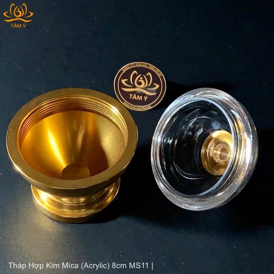 Tháp Xá Lợi Hợp Kim-Mica- Chất Lượng Cao Cấp MS11