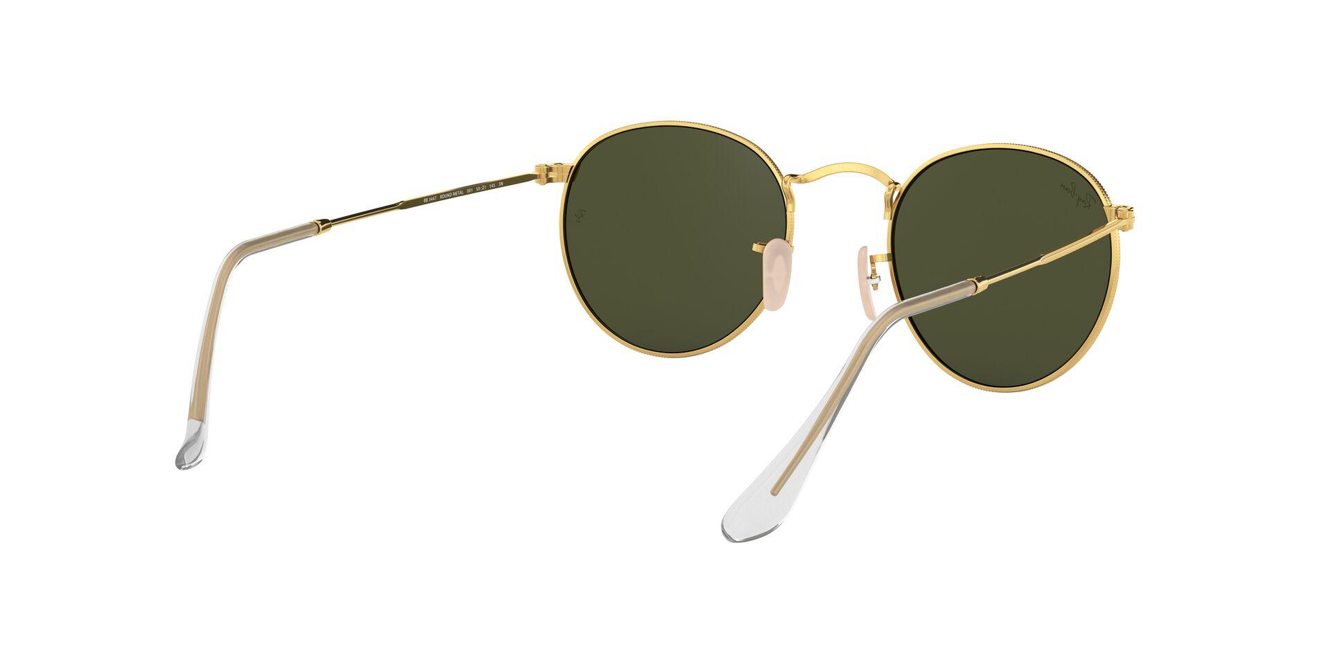 Mắt Kính Ray-Ban Round Metal - RB3447 001 -Sunglasses