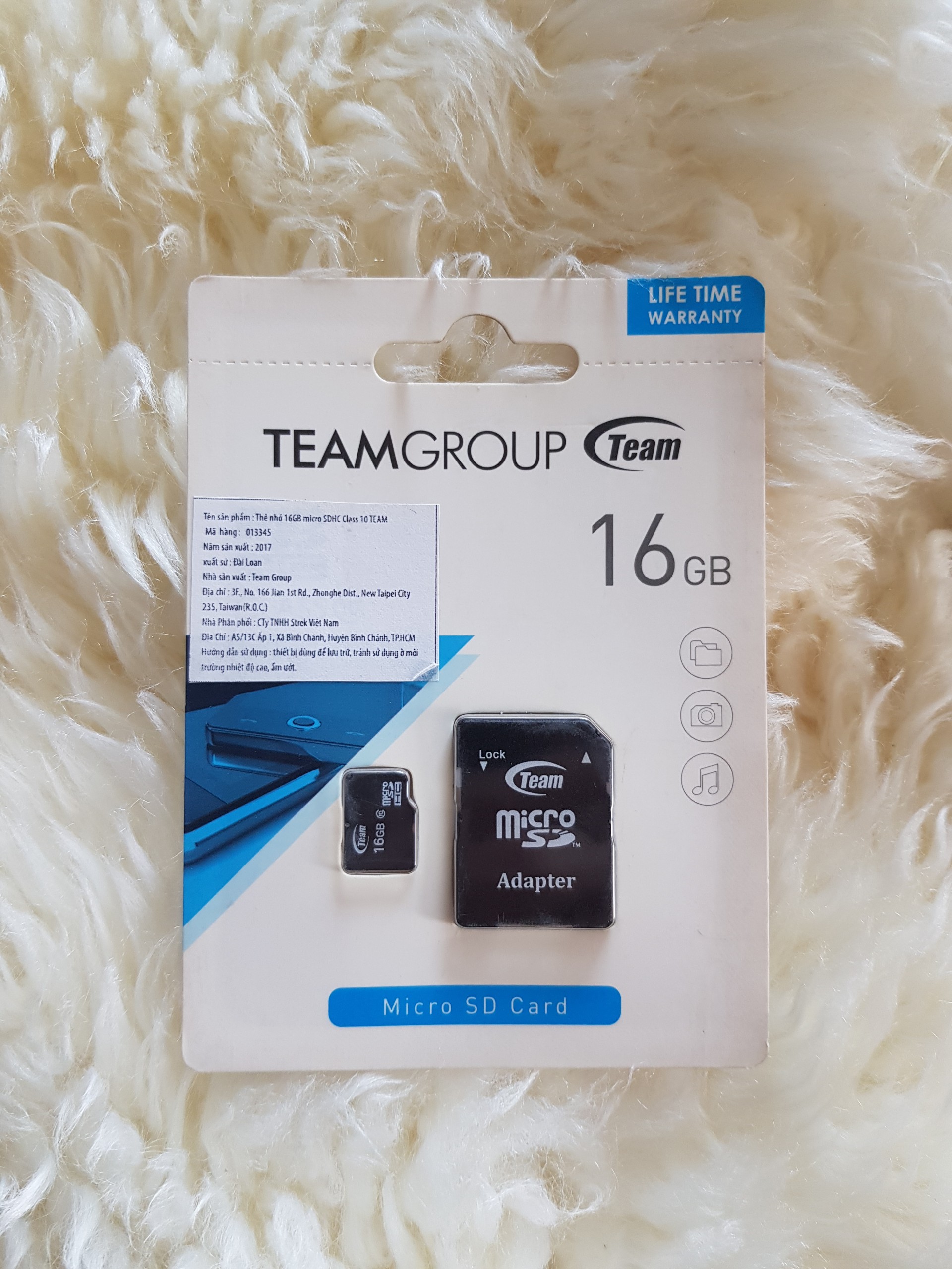 Thẻ Nhớ 16GB Micro SDHC Class 10 TEAM GROUP