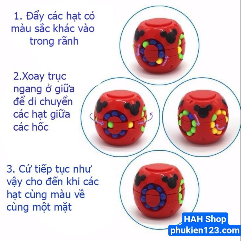 Con Quay Vô Cực Con Quay Rubik Quả cầu rubik Ma thuật Khối lập phương cầu vồng Quả cầu ma thuật Đồ chơi trí tuệ