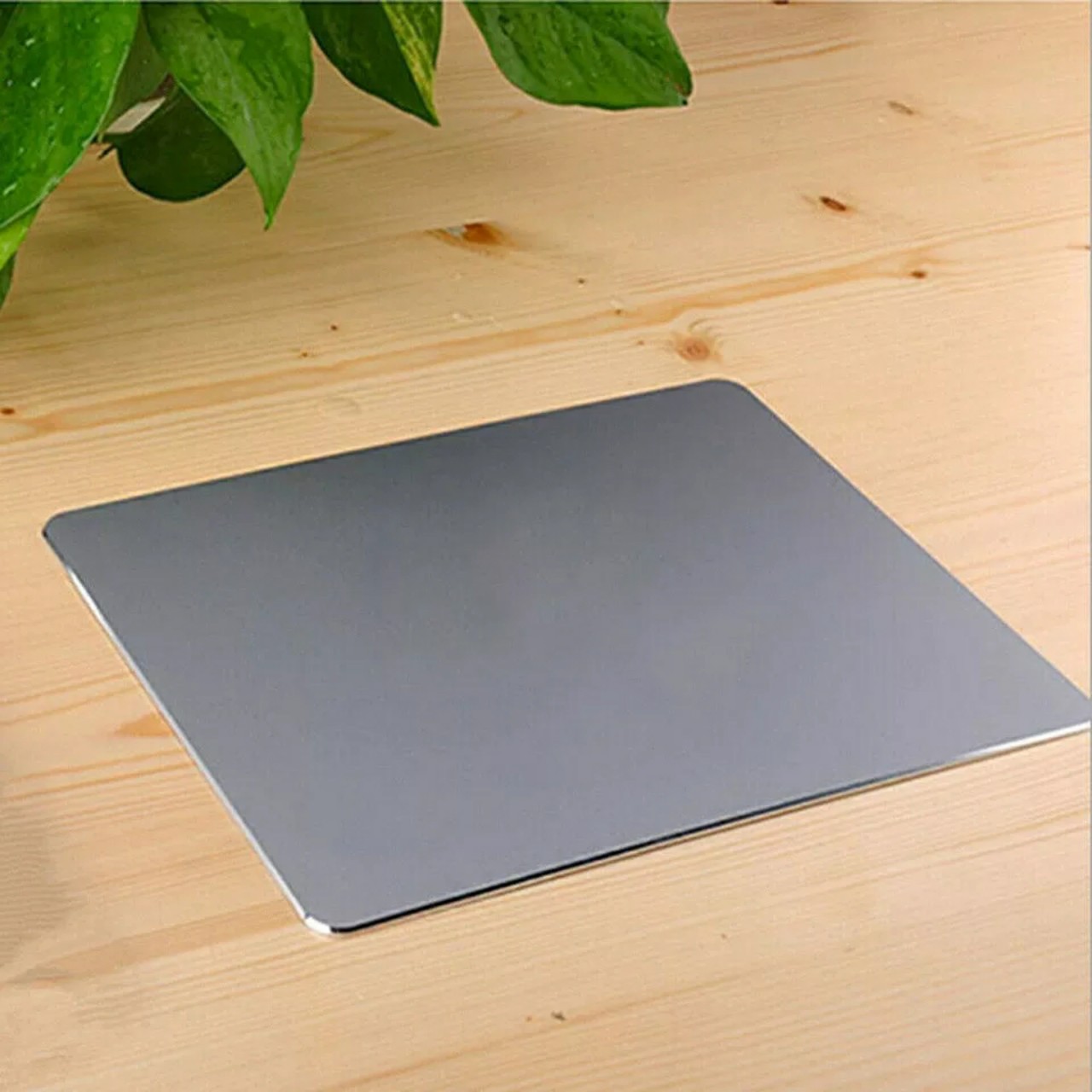 Lót Chuột Hợp Kim Nhôm Nguyên Khối Cao Cấp Mouse Pad Aluminium Phụ Kiện Bàn Làm Việc Sang Trọng