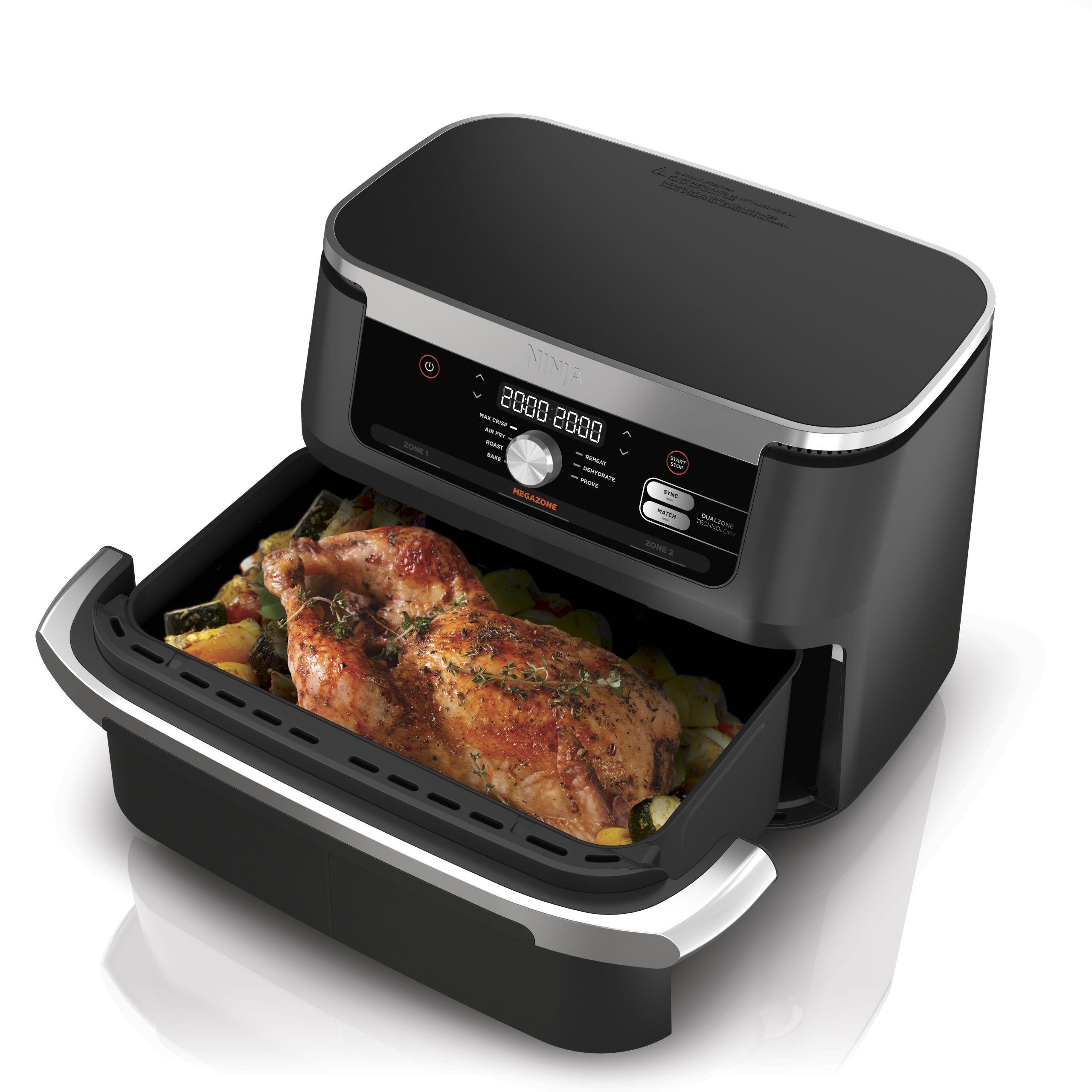 Nồi chiên không dầu Ninja Foodi FlexDrawer AF500EU Hàng Chính Hãng