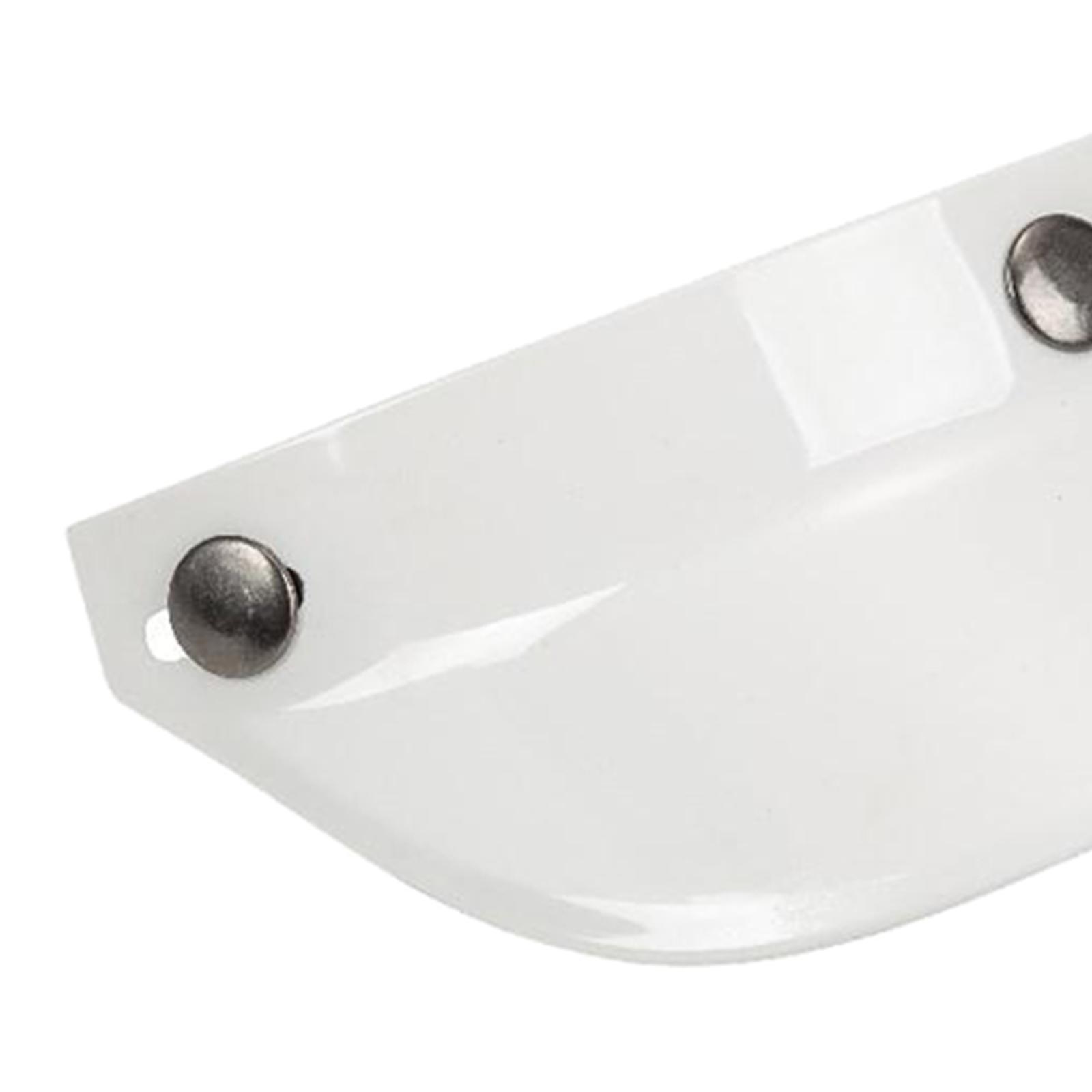 2x Motorcycles Helmet Peak Shield Open Face Retro Sun Shade Protector