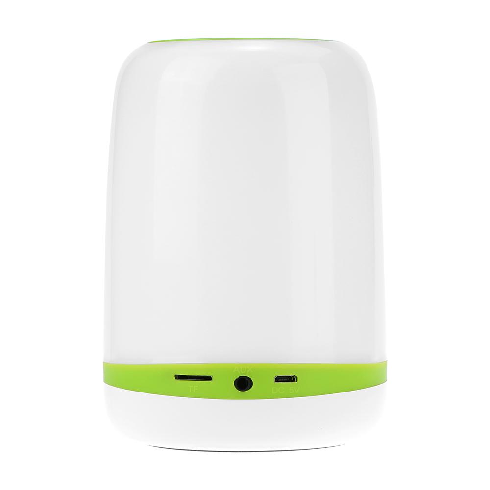 Loa iCutes L350 Bluetooth không dây Đèn LED đầy màu sắc Đèn thẻ TF LINE-IN Loa siêu trầm