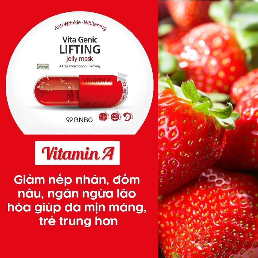 Mặt nạ dưỡng ẩm giúp nâng cơ và săn chắc da BNBG Vita Genic Lifting Jelly Mask  30ml