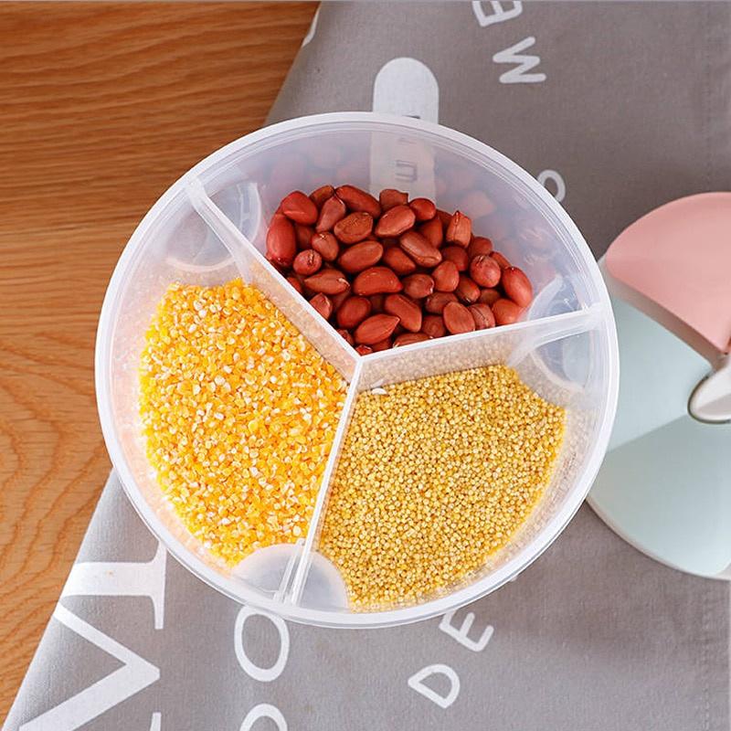 Hộp đựng thực phẩm có rổ và nắp chứa rau củ, hoa quả để ngăn mát tủ lạnh đa năng tiện ích
