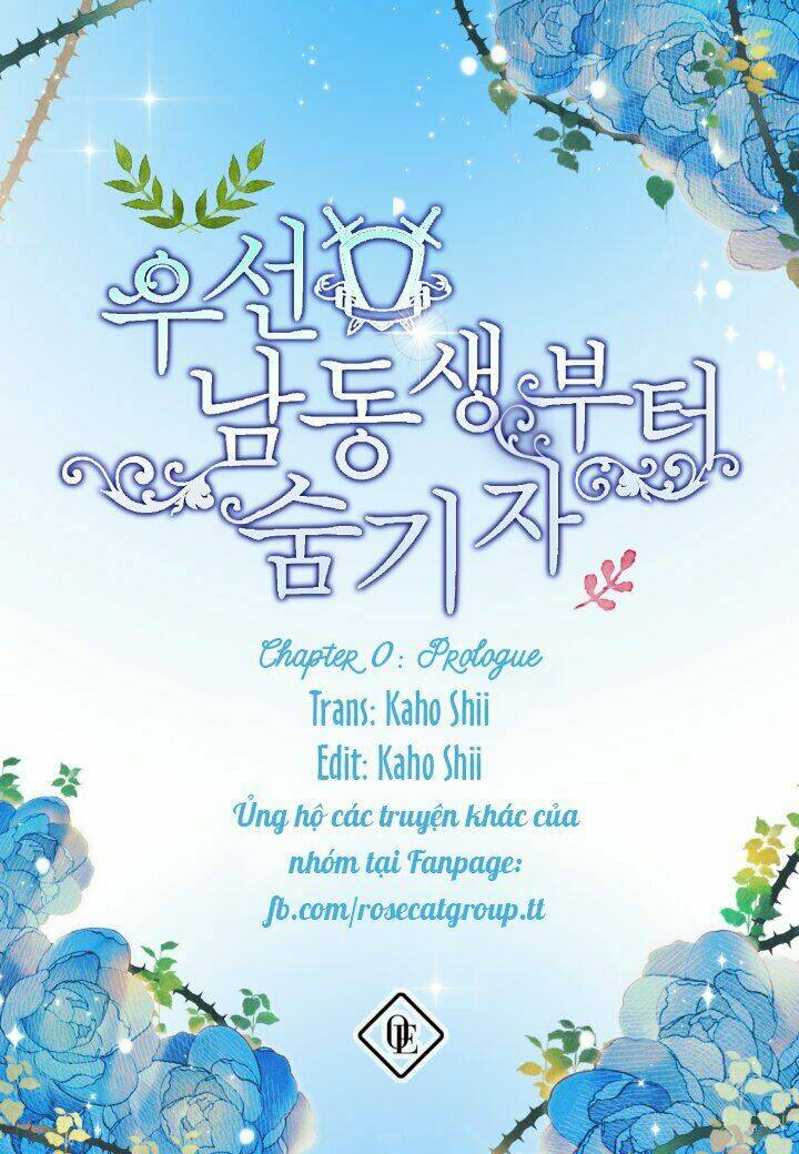 trước hết, phải tránh xa em trai tôi đã! chapter 0 2