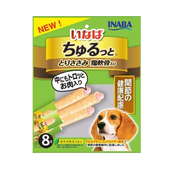 Thức ăn bổ sung cho chó CIAO - Churutto Stick For Dog Chicken With Cartilage (Thịt gà & Sụn gà) 80g