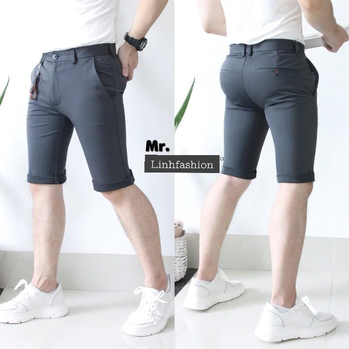 Quần short tây nam cao cấp vải đẹp may kỹ chất lượng cao có nhiều màu