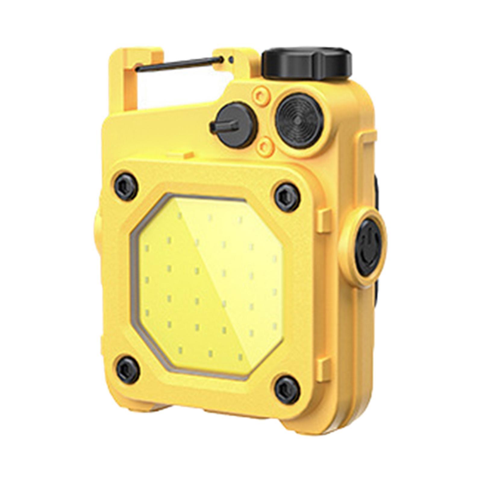 Mini LED Flashlight Bright Multifunction Backpacking COB Work Light Keychain