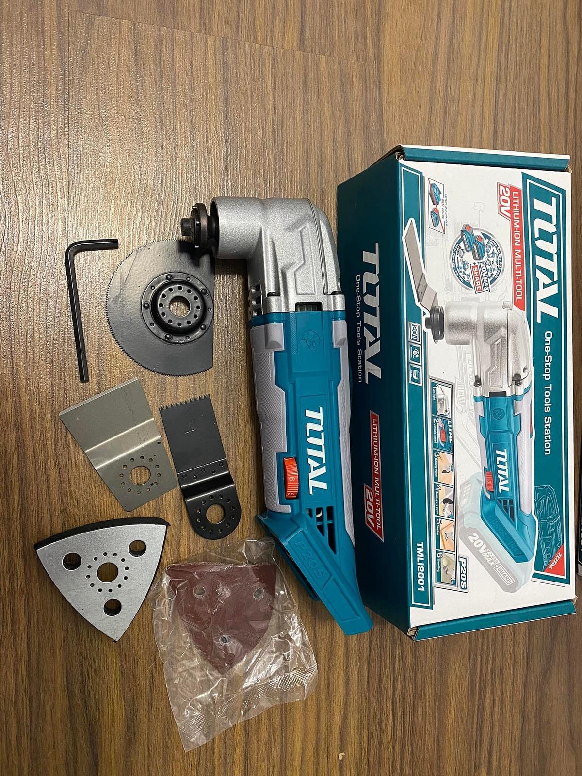 MÁY CẮT GÓC ĐA NĂNG DÙNG PIN 20V TOTAL TMLI2001 - HÀNG CHÍNH HÃNG