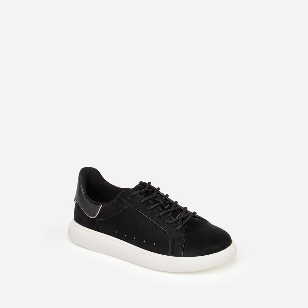 Vascara Giày Sneaker Gót Viền Metallic - SNK 0041