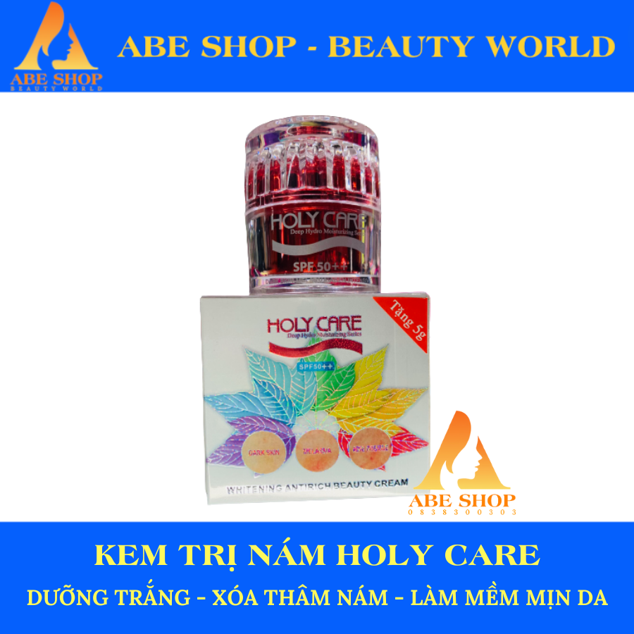 KEM HOLY CARE XOÁ THÂM - NÁM - ĐỒI MỒI - TAN NHANG 15G