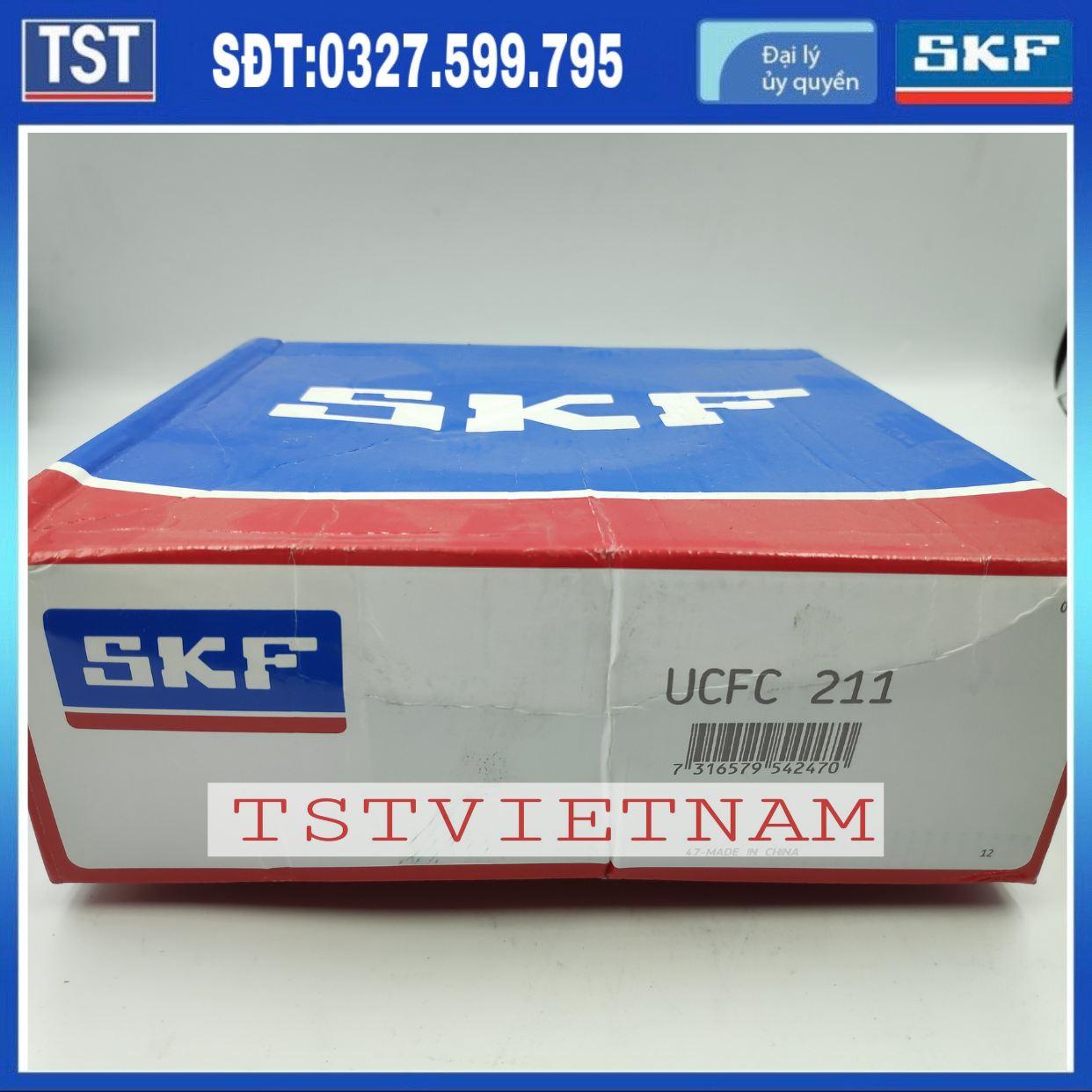 Gối đỡ vòng bi SKF UCFC 211