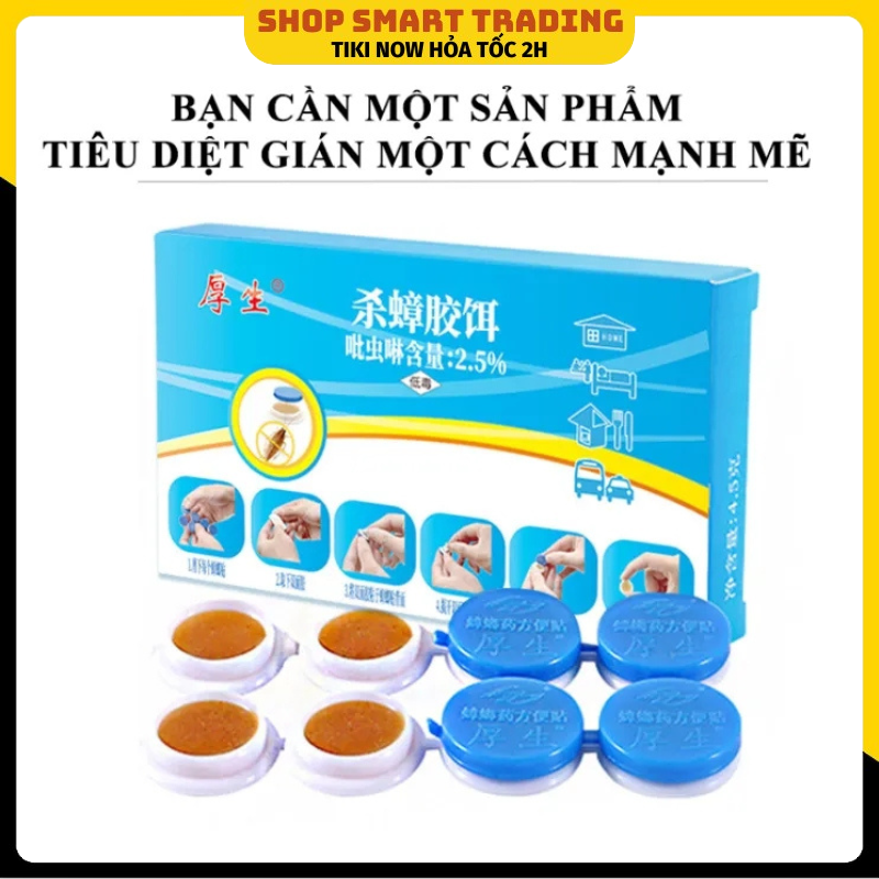 VIÊN DIỆT GIÁNSINH HỌC SINH HỌC VỈ 8 VIÊN Hiệu Quả, An Toàn Sử Dụng Dễ Dàng