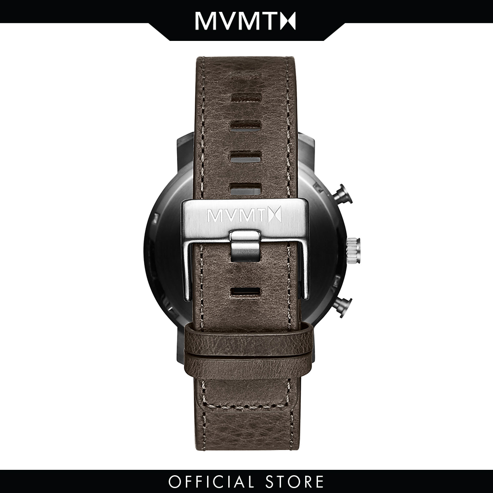Đồng hồ Nam MVMT dây da 45mm - Chrono D-MC01-SGR