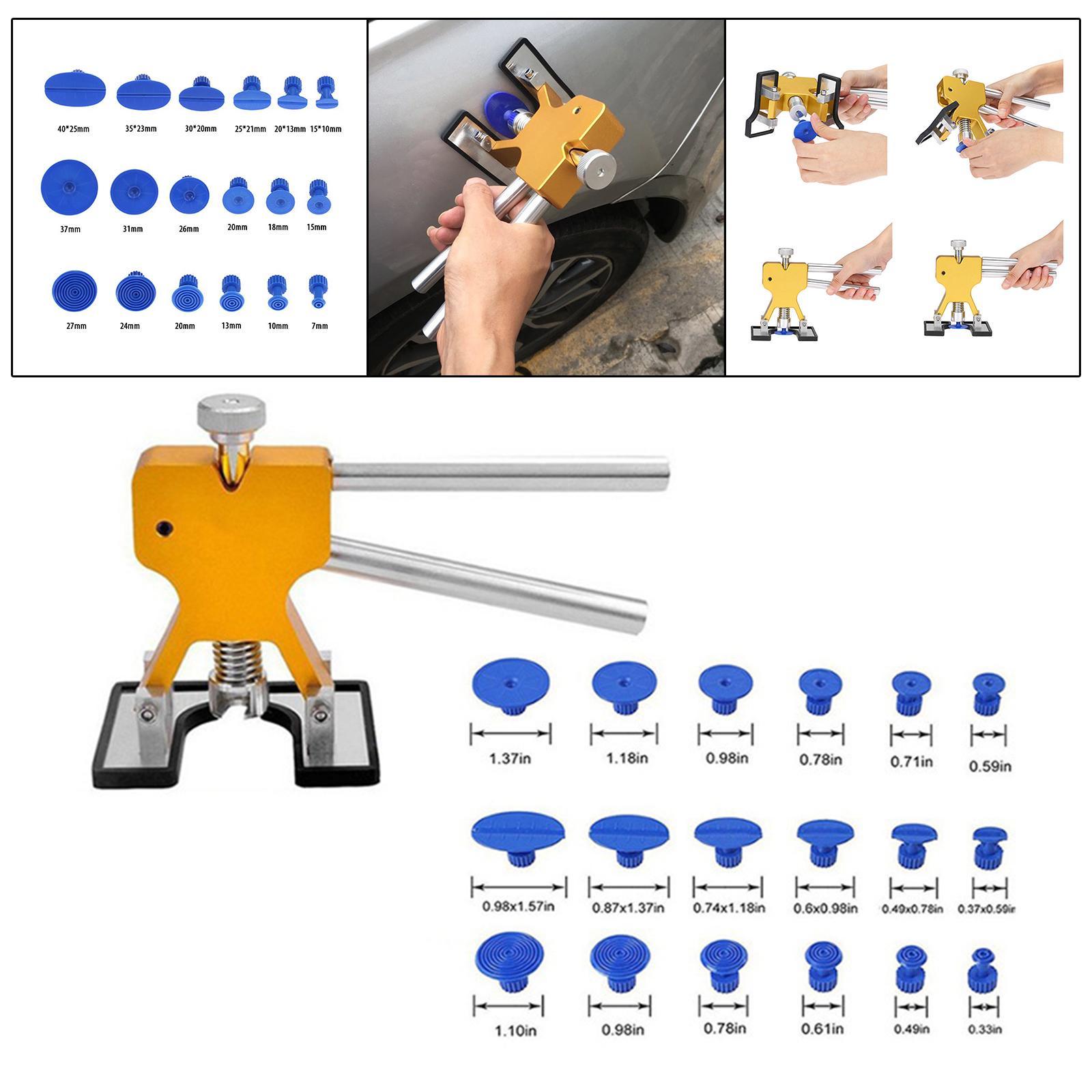 19x Car  Puller   Remover Tool ,Hail Damage Remover  ,Reusable Durable ,High Performance Paintless  Repair  for Car Dents