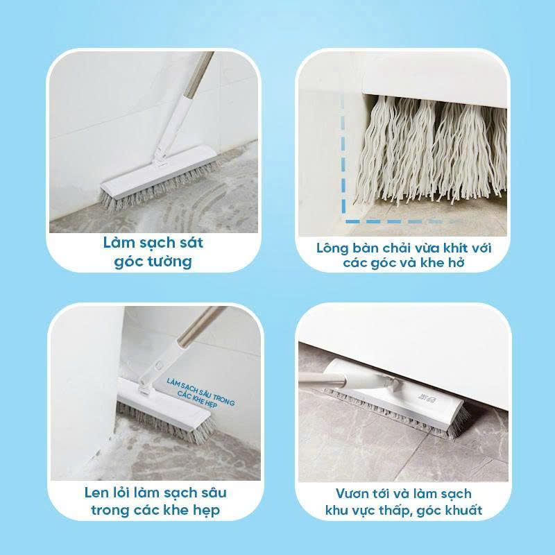 Chổi lau sàn 2 trong 1 MyJae làm sạch hiệu quả