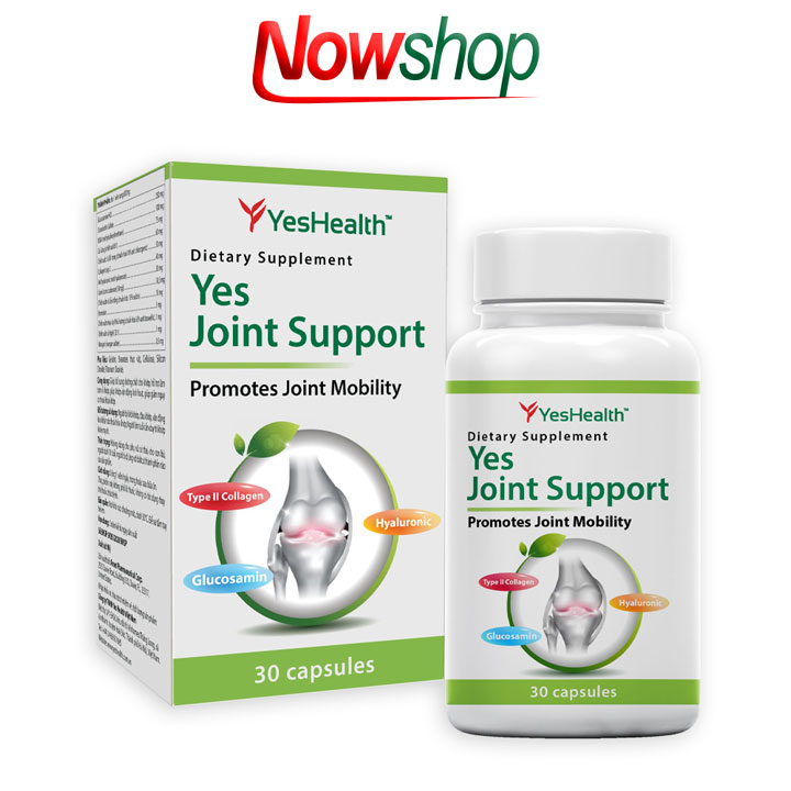 Viên uống bổ khớp Yeshealth Yes Joint Support hỗ trợ cải thiện và phục hồi chức năng sụn giảm đau nhức xương khớp