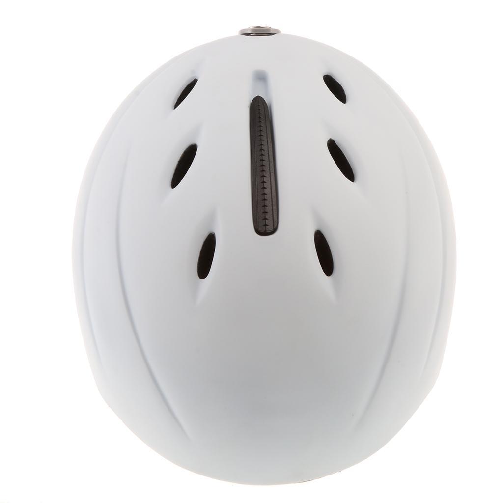 Lightweight Durable Ski Snowboard Helmet Men Women With Detachable Earmuffs 55-60cm - 4 Colors