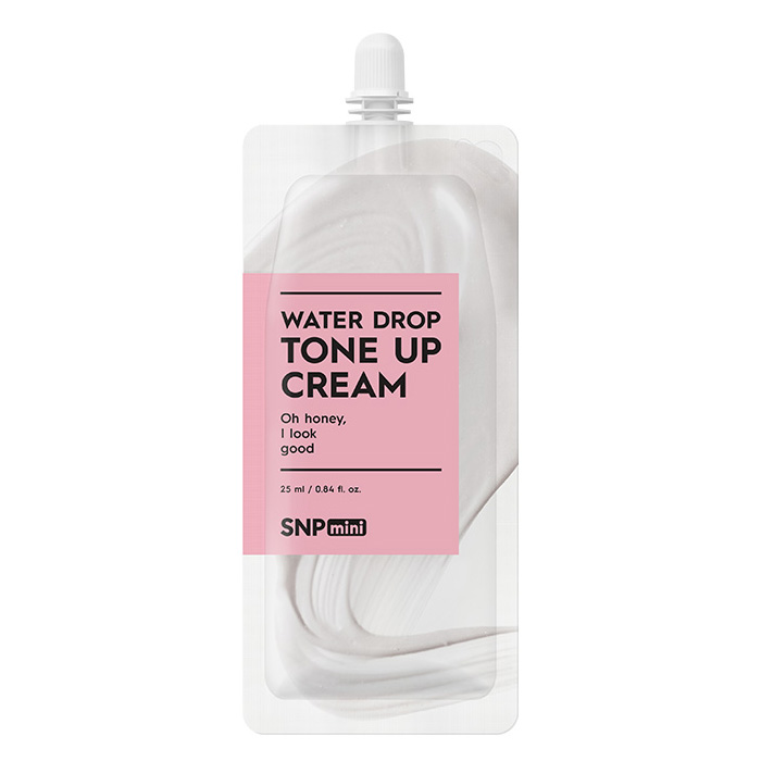 Kem Dưỡng Nâng Tone Trắng Sáng Mini SNP Water Drop Toner Up Cream 25ml