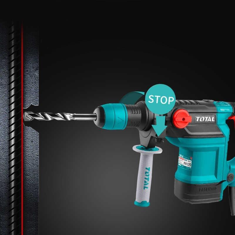 MÁY KHOAN ĐỤC BÊ TÔNG 38MM 1200W TOTAL TH112386 - HÀNG CHÍNH HÃNG