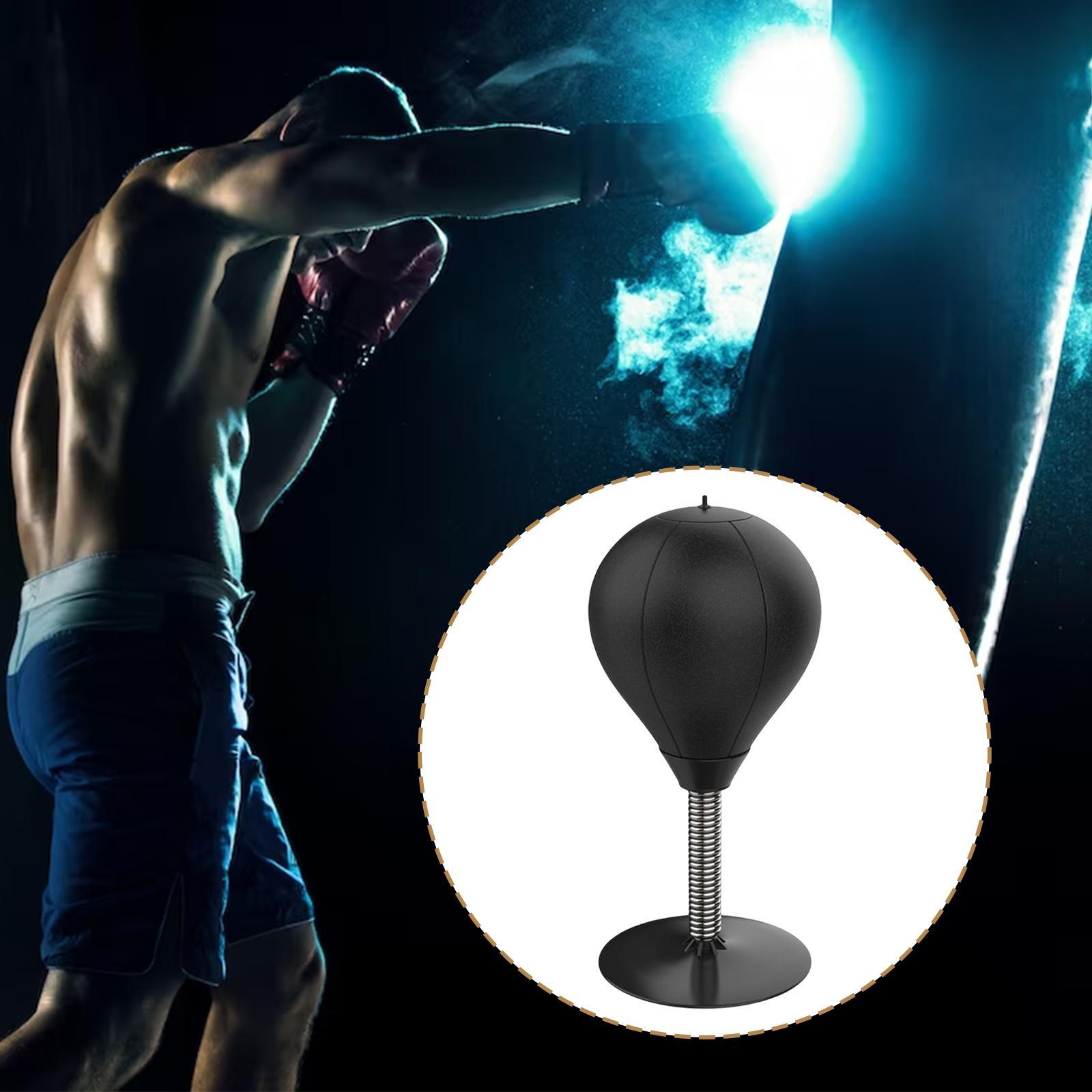 Desktop Punching Bag Exercise Kickboxing Bag Boxing Punch Ball Speed Ball Boxing Ball for Home Gym Fitness Office Table Kids Adults Workout