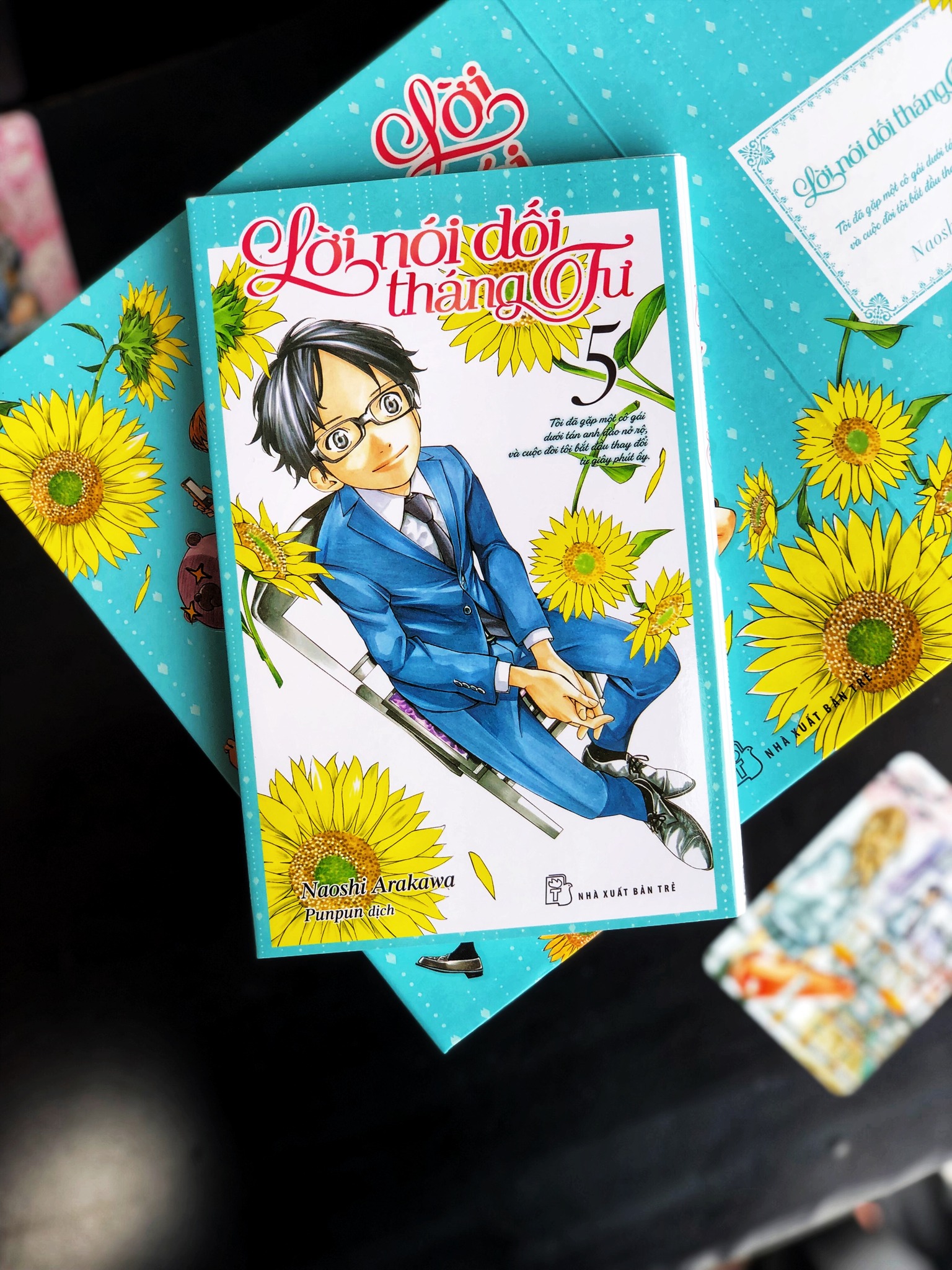 Boxset Lời Nói Dối Tháng Tư - Tặng Kèm 2 Card Nhựa Hình Nhân Vật
