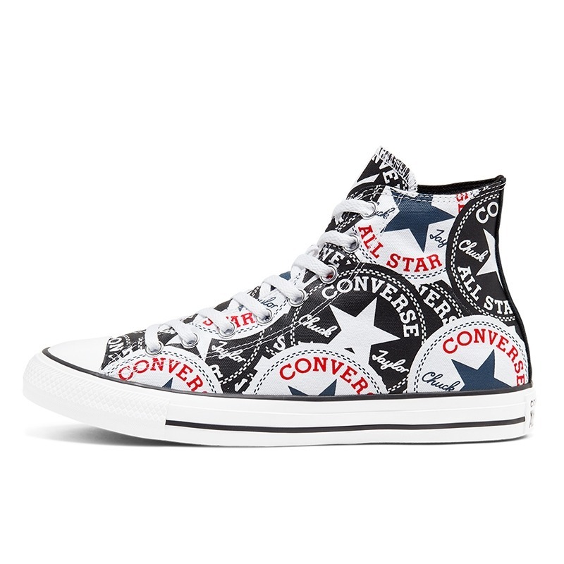 Giày Sneaker Unisex cổ cao Converse Chuck Taylor All Star Twisted Classic Logo Play - 166985V