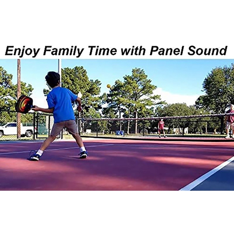 Bộ 2 Vợt Chơi Bóng Pickleball Siêu Nhẹ Và Nhanh Chóng Kèm Túi Đựng 4 Quả Bóng {gồm 4 bóng 1 túi ( 2 vợt)
