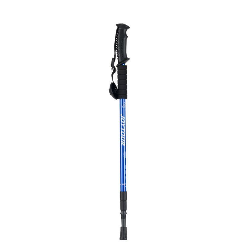 Gậy leo núi rút gọn JOYTOUR 65-135cm Tay thẳng, Gậy đi bộ leo núi bằng hợp kim nhôm giảm sóc chịu lực