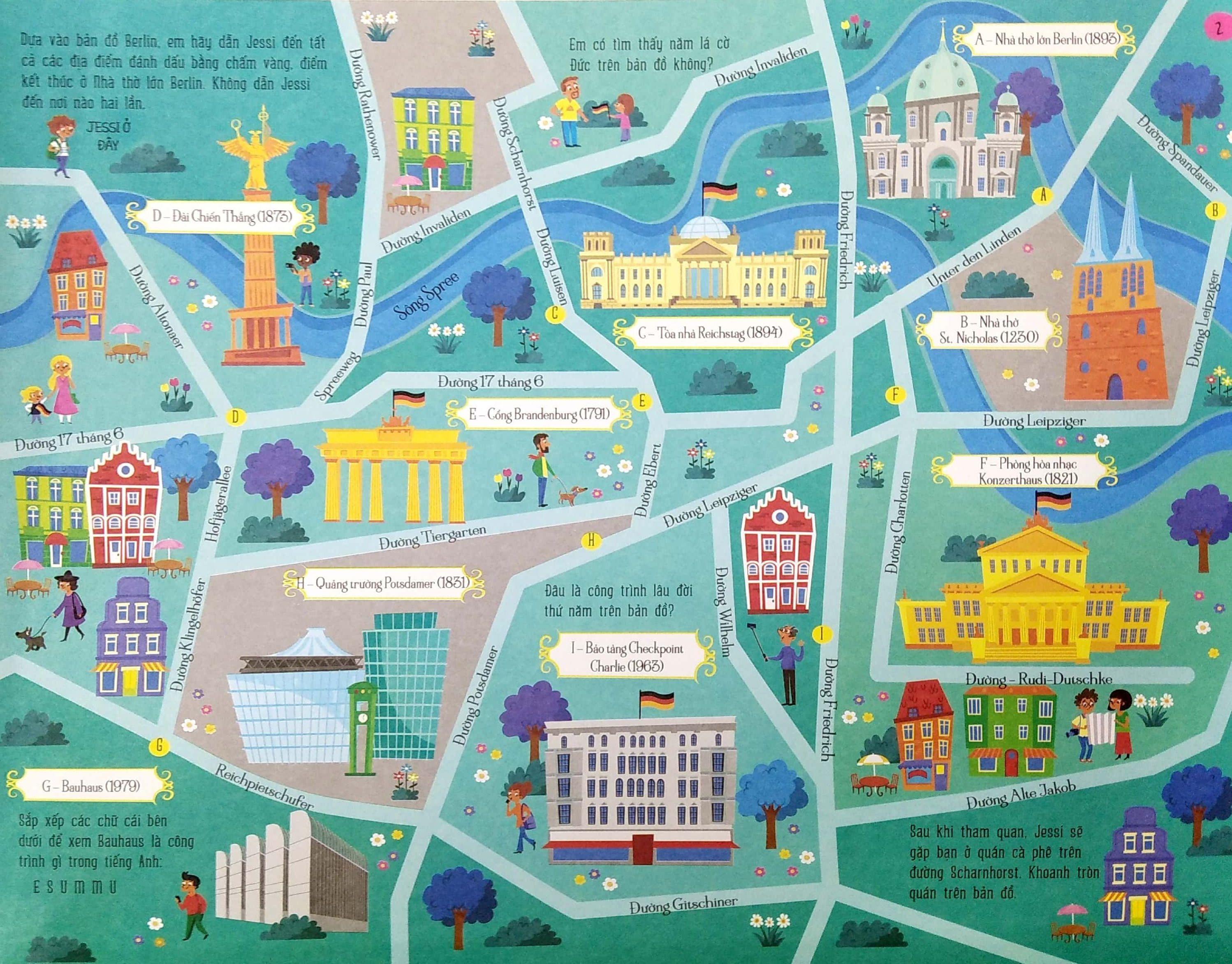 Cuốn Sách Khổng Lồ Về Trò Chơi Tư Duy - Maps Activity Pad (Tái Bản 2023)