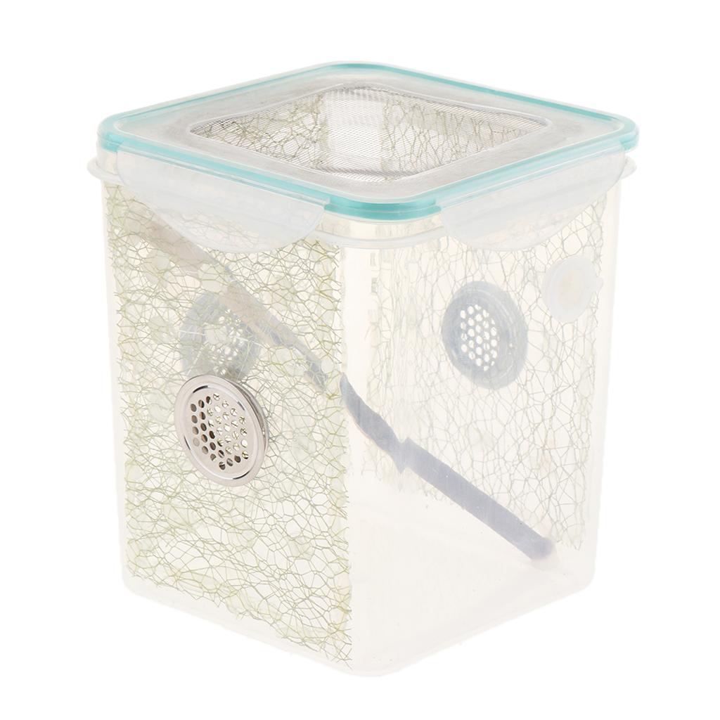 Reptile Spider Breeding Box Container Case Feeding Hatching Tank  1