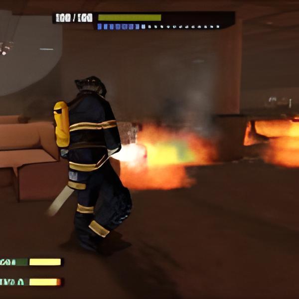 Đĩa Game ps2 fireman