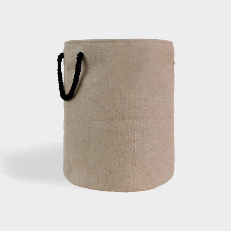 Giỏ Vải Đựng Đồ Kích Thước Lớn Đa Năng Gấp Gọn, Túi Đựng Quần Áo Bẩn, Chăn Màn, Giặt Giũ TRIPLE – Màu be