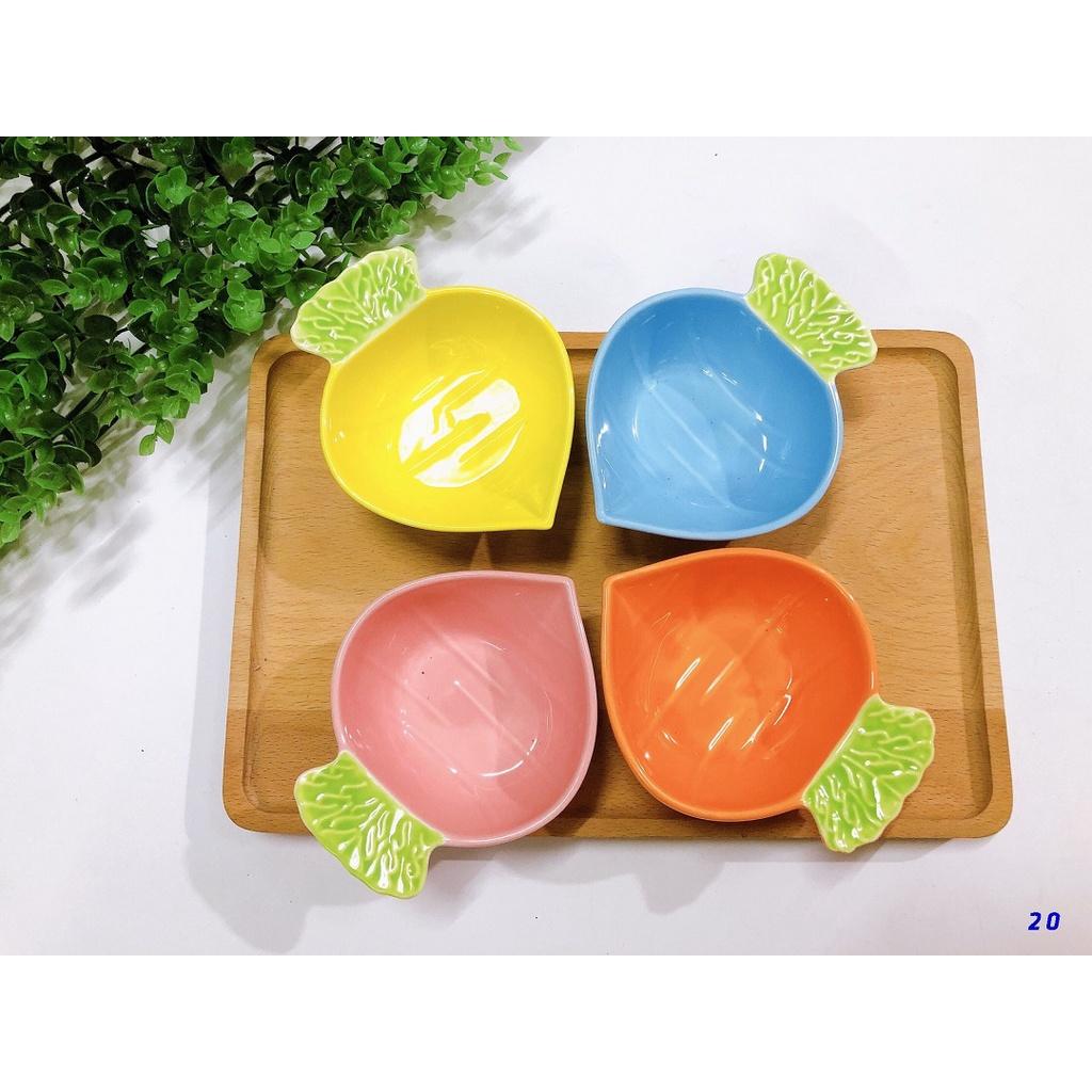 Bát Sứ Cho Bé Ăn Dặm Hình Trái Cây Siêu Đáng Yêu