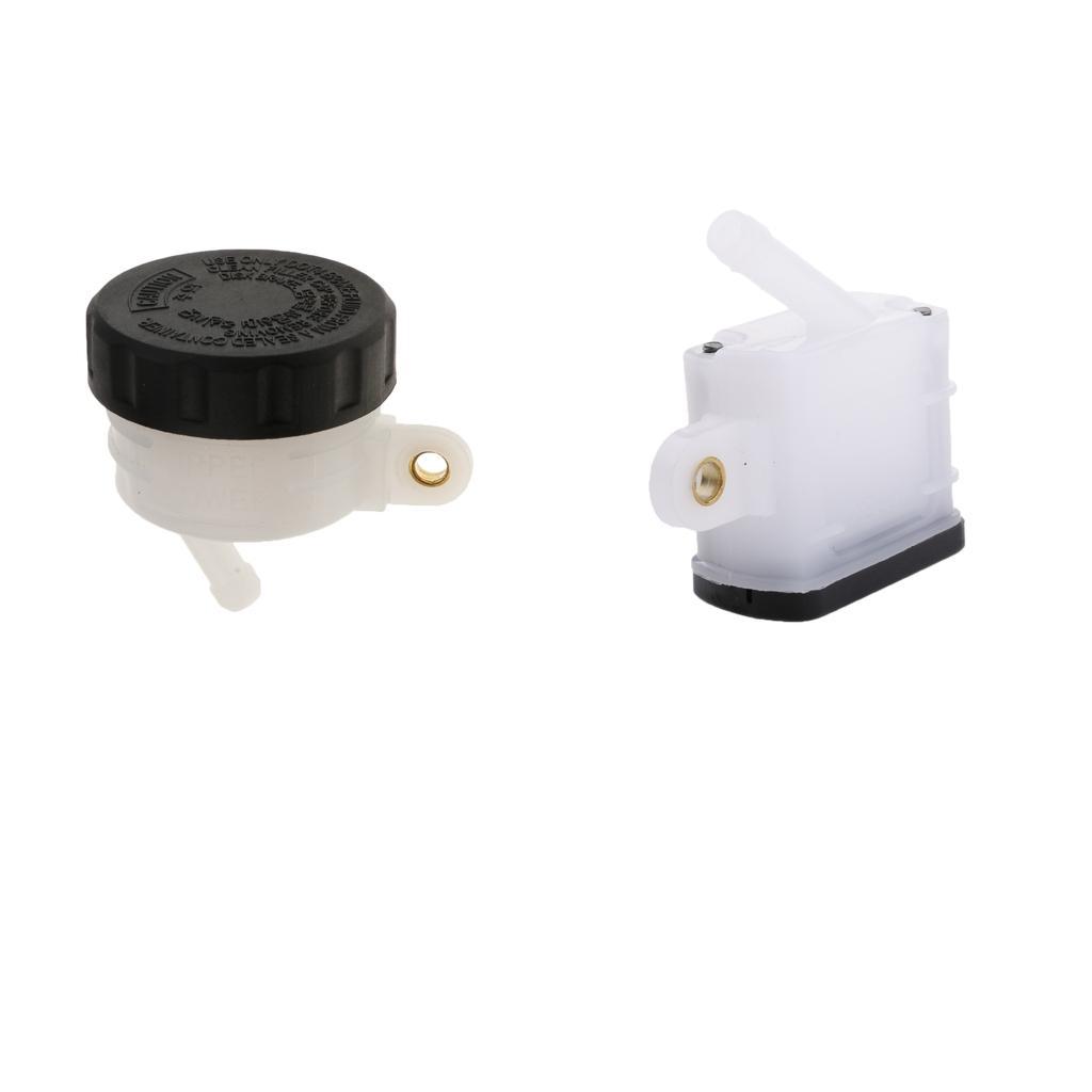 Rear Brake Fluid Reservoir Tank Bottle Master Cylinder Tank Oil Cup Set