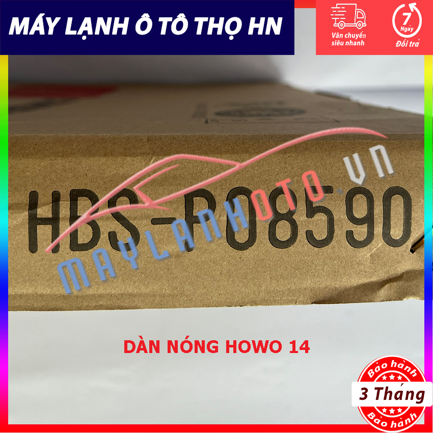 Dàn nóng Howo 2014 Hàng HBS Trung Quốc