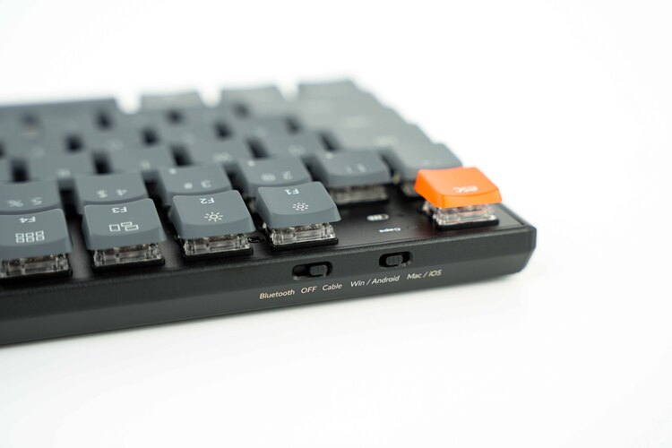 Bàn phím cơ Keychron K1 v5 (Led RGB - Gateron Switch) - Hàng Chính Hãng
