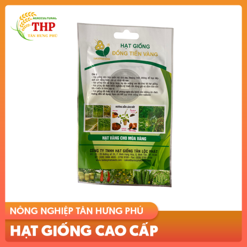 Hạt giống Bầu Lai F1 Cửu Long 1 | hạt Giống | Gói 1.2gr