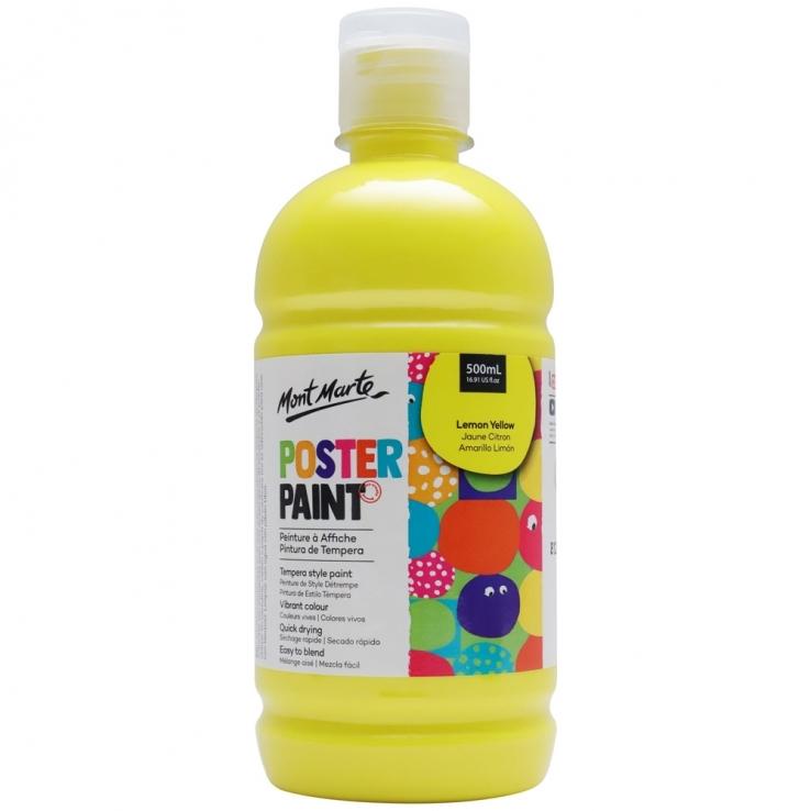 Màu Poster Mont Marte 500 ML MPST0002 - Màu Lemon Yellow