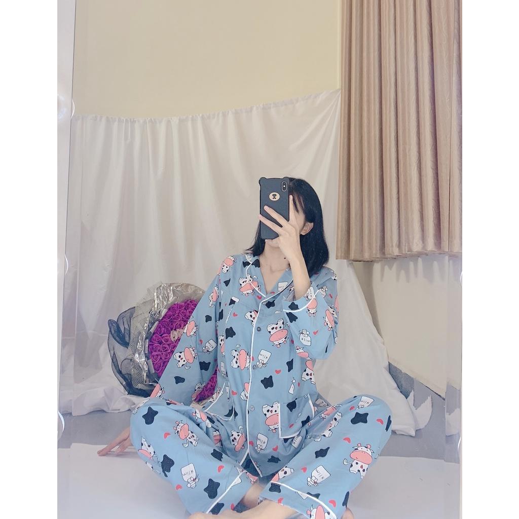 Bộ đồ bầu bộ sau sinh DÀI TAY đẹp giá rẻ cho mẹ bầu và sau sinh ở cữ có khóa ti t.lợi