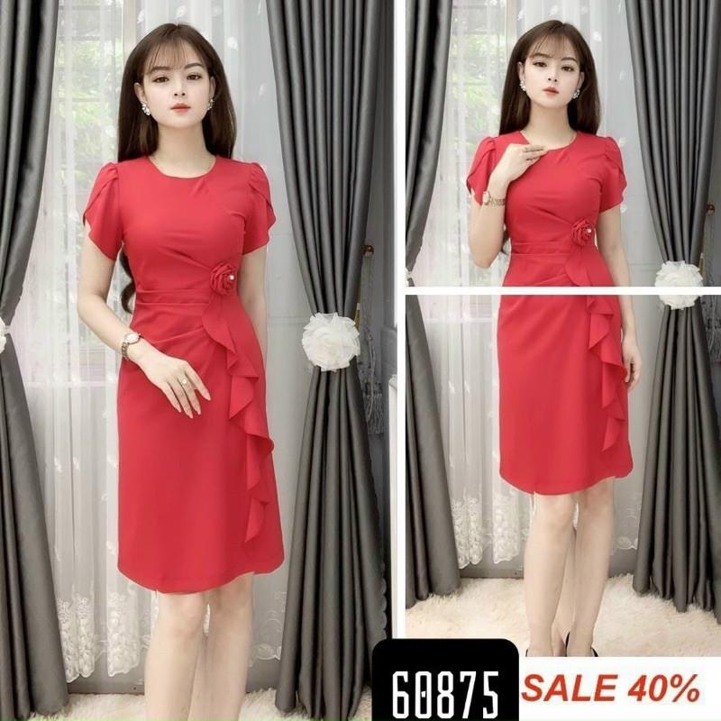 Đầm umi cuốn hoa eo duyên dáng